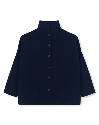 Sibin Linnebjerg - Spring Strikcardigan - Navy
